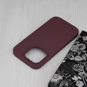 Husa telefon iPhone 14 Pro - Techsuit Soft Edge Silicone - Plum Violet - Img 4