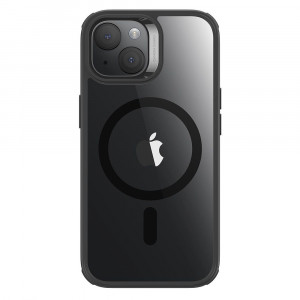 Husa telefon iPhone 15 - ESR Classic Hybrid HaloLock - Clear Black - Img 4