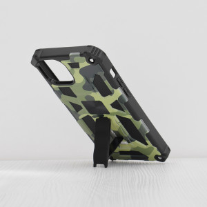 Husa telefon iPhone 15 Plus - Techsuit Blazor Series - Camo Lime - Img 3