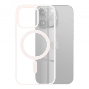 Husa telefon iPhone 15 Pro Max - Techsuit MagSafe Pro - Nude Pink - Img 1