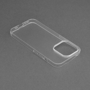 Husa telefon iPhone 15 Pro - Techsuit Clear Silicone - Transparent - Img 2