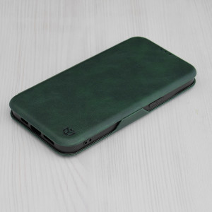 Husa telefon iPhone 15 Techsuit Safe Wallet Plus, Green - Img 4