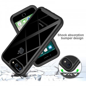 Husa telefon iPhone 6 Plus / 6s Plus / 7 Plus / 8 Plus + Folie - Techsuit Defense360 Pro - Black - Img 2