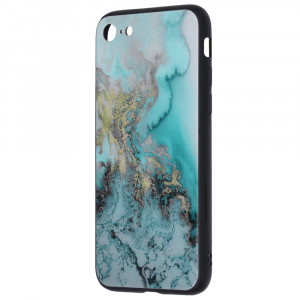 Husa telefon iPhone 7 / 8 / SE 2, SE 2020 / SE 3, SE 2022 - Techsuit Glaze Series - Blue Ocean - Img 2