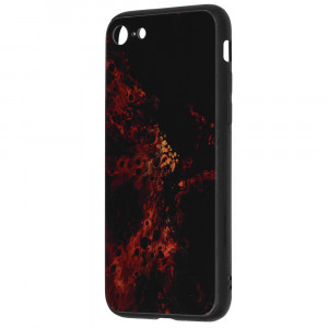 Husa telefon iPhone 7 / 8 / SE 2, SE 2020 / SE 3, SE 2022 - Techsuit Glaze Series - Red Nebula - Img 4