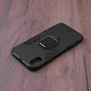 Husa telefon iPhone X / XS - Techsuit Silicone Shield - Black - Img 3