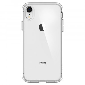 Husa telefon iPhone XR - Spigen Ultra Hybrid - Crystal Clear - Img 2