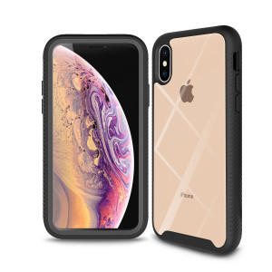 Husa telefon iPhone XS Max + Folie - Techsuit Defense360 Pro - Black - Img 1
