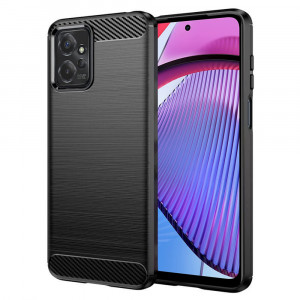 Husa telefon Motorola Moto G Power 5G - Techsuit Carbon Silicone - Black - Img 1