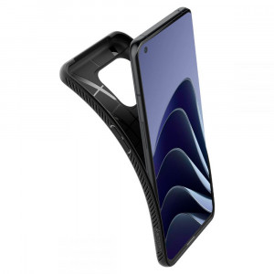 Husa telefon OnePlus 10 Pro - Spigen Liquid Air - Matte Black - Img 3