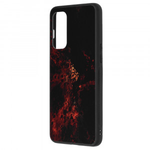Husa telefon OnePlus Nord 2 5G - Techsuit Glaze Series - Red Nebula - Img 3