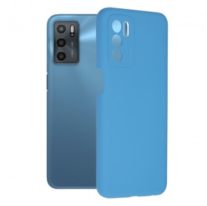 Husa telefon Oppo A16 / A16s / A54s - Techsuit Soft Edge Silicone - Denim Blue - Img 1