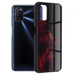 Husa telefon Oppo A52 / A72 4G - Techsuit Glaze Series - Red Nebula - Img 1