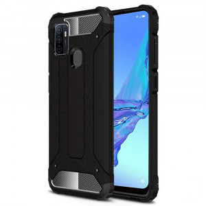 Husa telefon Oppo A53 4G / A53s 4G - Techsuit Hybrid Armor - Black - Img 1