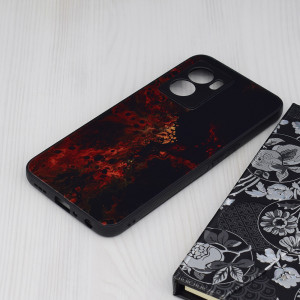 Husa telefon Oppo A77 - Techsuit Glaze Series - Red Nebula - Img 2
