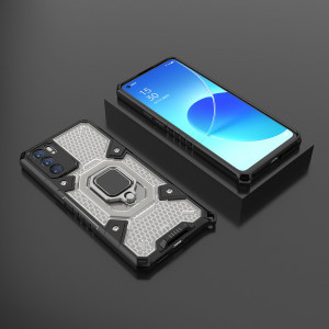 Husa telefon Oppo Reno6 5G - Techsuit Honeycomb Armor - Black - Img 3