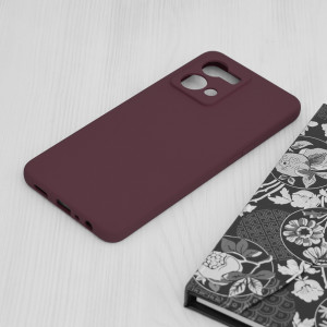 Husa telefon Oppo Reno7 4G - Techsuit Soft Edge Silicone - Plum Violet - Img 3