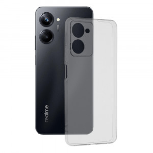 Husa telefon Realme 10 Pro - Techsuit Clear Silicone - Transparent - Img 1