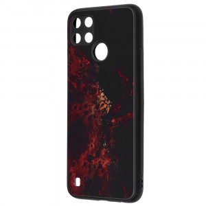 Husa telefon Realme C21Y / C25Y - Techsuit Glaze Series - Red Nebula - Img 2