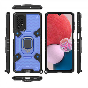 Husa telefon Samsung Galaxy A13 4G - Techsuit Honeycomb Armor - Blue - Img 2