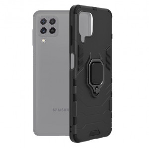 Husa telefon Samsung Galaxy A22 4G - Techsuit Silicone Shield - Black - Img 1