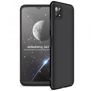 Husa telefon Samsung Galaxy A22 5G + Folie - GKK 360 - Black - Img 2