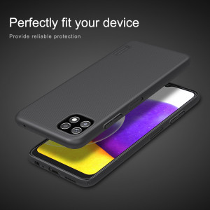 Husa telefon Samsung Galaxy A22 5G - Nillkin Super Frosted Shield - Black - Img 3
