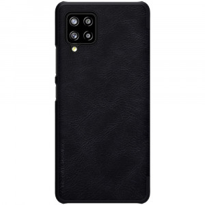 Husa telefon Samsung Galaxy A42 5G - Nillkin QIN Leather Case - Black - Img 3