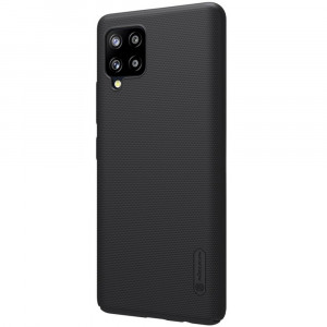 Husa telefon Samsung Galaxy A42 5G - Nillkin Super Frosted Shield - Black - Img 1