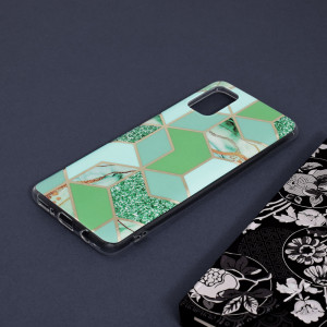 Husa telefon Samsung Galaxy A51 4G - Techsuit Marble Series - Green Hex - Img 4