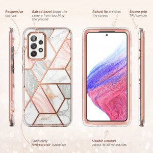 Husa telefon Samsung Galaxy A53 5G - I-Blason Cosmo - Marble - Img 3