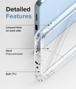 Husa telefon Samsung Galaxy A53 5G - Ringke Fusion - Clear - Img 4