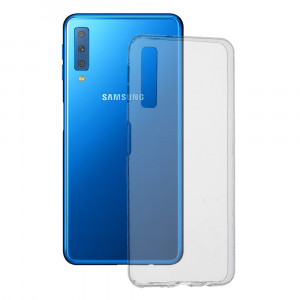 Husa telefon Samsung Galaxy A7 2018 - Techsuit Clear Silicone - Transparenta - Img 1