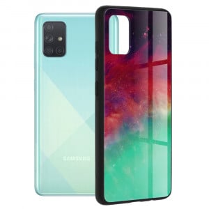 Husa telefon Samsung Galaxy A71 4G - Techsuit Glaze Series - Fiery Ocean - Img 1