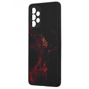 Husa telefon Samsung Galaxy A73 5G - Techsuit Glaze Series - Red Nebula - Img 3