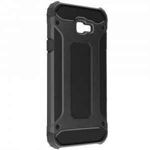 Husa telefon Samsung Galaxy J4 Plus - Techsuit Hybrid Armor - Black - Img 2