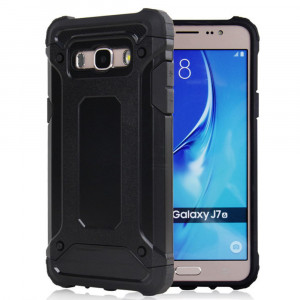 Husa telefon Samsung Galaxy J5 SM-J500 - Techsuit Hybrid Armor - Black - Img 1