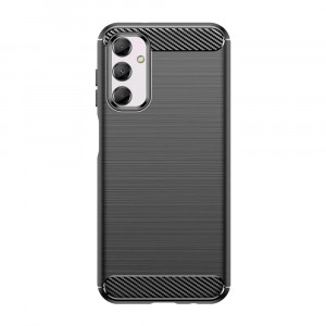 Husa telefon Samsung Galaxy M14 - Techsuit Carbon Silicone - Black - Img 2