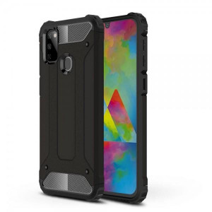 Husa telefon Samsung Galaxy M30s - Techsuit Hybrid Armor - Negru - Img 1
