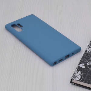 Husa telefon Samsung Galaxy Note 10 Plus 4G / Note 10 Plus 5G - Techsuit Soft Edge Silicone - Denim Blue - Img 4