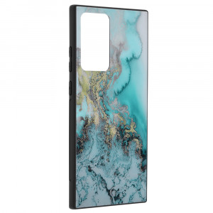 Husa telefon Samsung Galaxy Note 20 Ultra / Note 20 Ultra 5G - Techsuit Glaze Series - Blue Ocean - Img 4