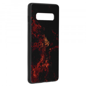 Husa telefon Samsung Galaxy S10 Plus - Techsuit Glaze Series - Red Nebula - Img 4