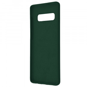 Husa telefon Samsung Galaxy S10 Plus - Techsuit Soft Edge Silicone - Dark Green - Img 3