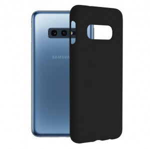 Husa telefon Samsung Galaxy S10e - Techsuit Soft Edge Silicone - Black - Img 1