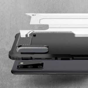Husa telefon Samsung Galaxy S20 4G / S20 5G - Techsuit Hybrid Armor - Black - Img 2