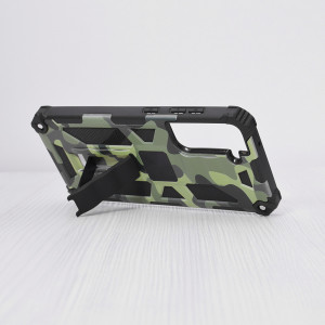 Husa telefon Samsung Galaxy S21 FE 5G - Techsuit Blazor Series - Camo Lime - Img 2