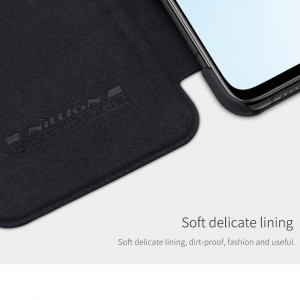 Husa telefon Samsung Galaxy S21 Ultra 5G - Nillkin QIN Leather Case - Black - Img 4
