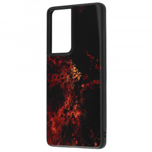 Husa telefon Samsung Galaxy S21 Ultra 5G - Techsuit Glaze Series - Red Nebula - Img 4