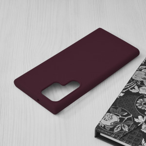 Husa telefon Samsung Galaxy S22 Plus 5G - Techsuit Soft Edge Silicone - Plum Violet - Img 3