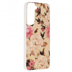 Husa telefon Samsung Galaxy S22 Plus - Techsuit Marble Series - Mary Berry Nude - Img 2
